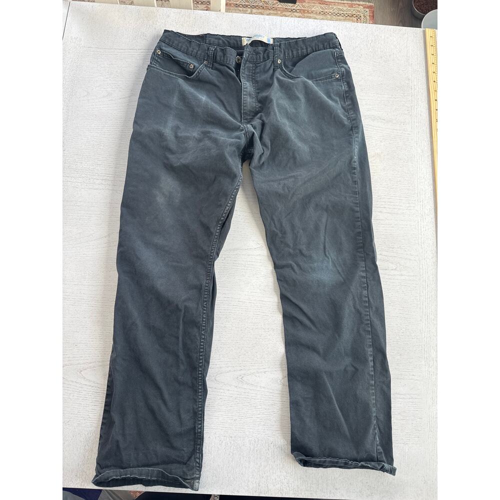 Wrangler Straight Fit Flex 36x30 Dark Denim Cowboy Western Jeans (P)